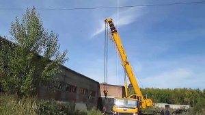 Демонстрация работы автокрана XCMG QY25K5-1, 25т