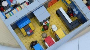 Огромный торговый центр LEGO Starcourt из «Очень странных дел»⎜Полный интерьер!