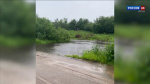 На дорогах Кировской области ликвидируют последствия обильных дождей