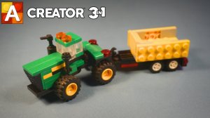 Трактор John Deere из Лего / Lego John Deere
