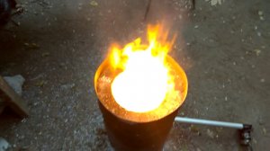 Печка для плавки металлов сделай сам ( где взять уголь , переплавка шлака ) 3 часть