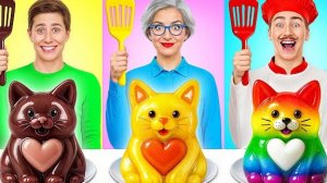 Кулинарный Челлендж: Я против Бабушки | Смешные Кулинарные Трюки