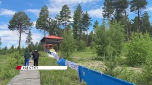 Освящения 108 буддийских ступ