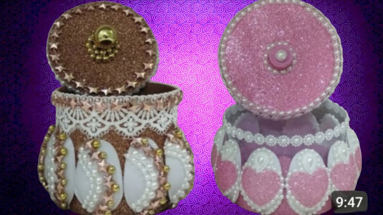 Шкатулки из пластиковых ложек/How to Make Charming Jewelry Boxes from Plastic Spoons смотреть онлайн
