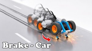 LEGO Brake Challenge: Может ли автомобиль остановиться на высокой скорости?