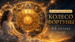 Медитация-Активация  «Колесо Фортуны. Я в потоке»