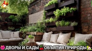 Дворы и сады 🍒 идеи оформления дачи в объятиях природы 🏡 (23) 🍒