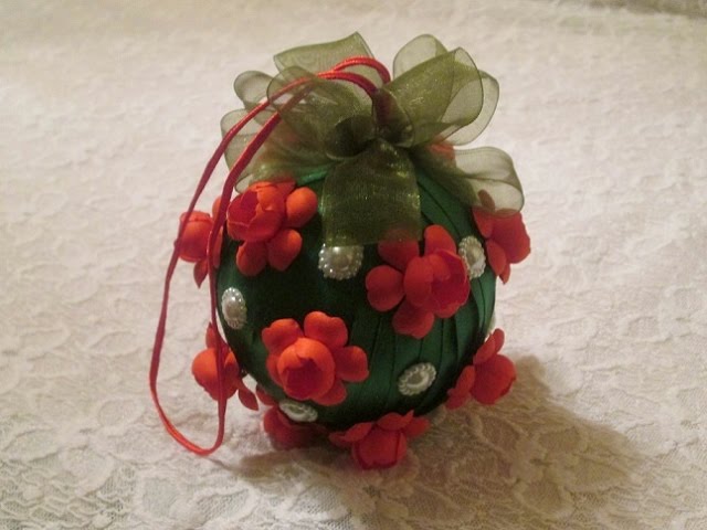 DIY. Новогодний шар своими руками. Мастер класс. Елена Шевченко. смотреть онлайн