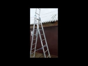 Распаковка и обзор лестницы Virastar Triomax 3x9