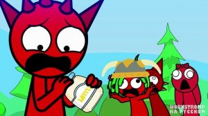 Incredibox Sprunki МИКРОВОЛНЫ ПРЕОБРАЖЕНИЯ! Хорнстромп анимации на русском_9