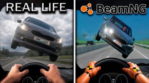Реальные аварии против BeamNG.drive | Выпуск 2
