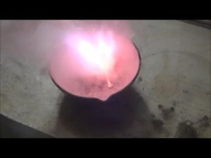 Карамельное топливо для ракет: изготовление и тест)