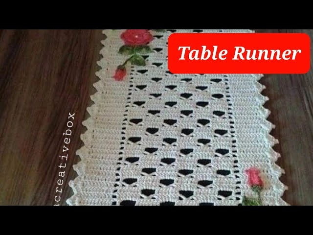 Crochet Table runner easy pattern for beginners| table mat easy tutorial| #tablerunner #easytutorial смотреть онлайн