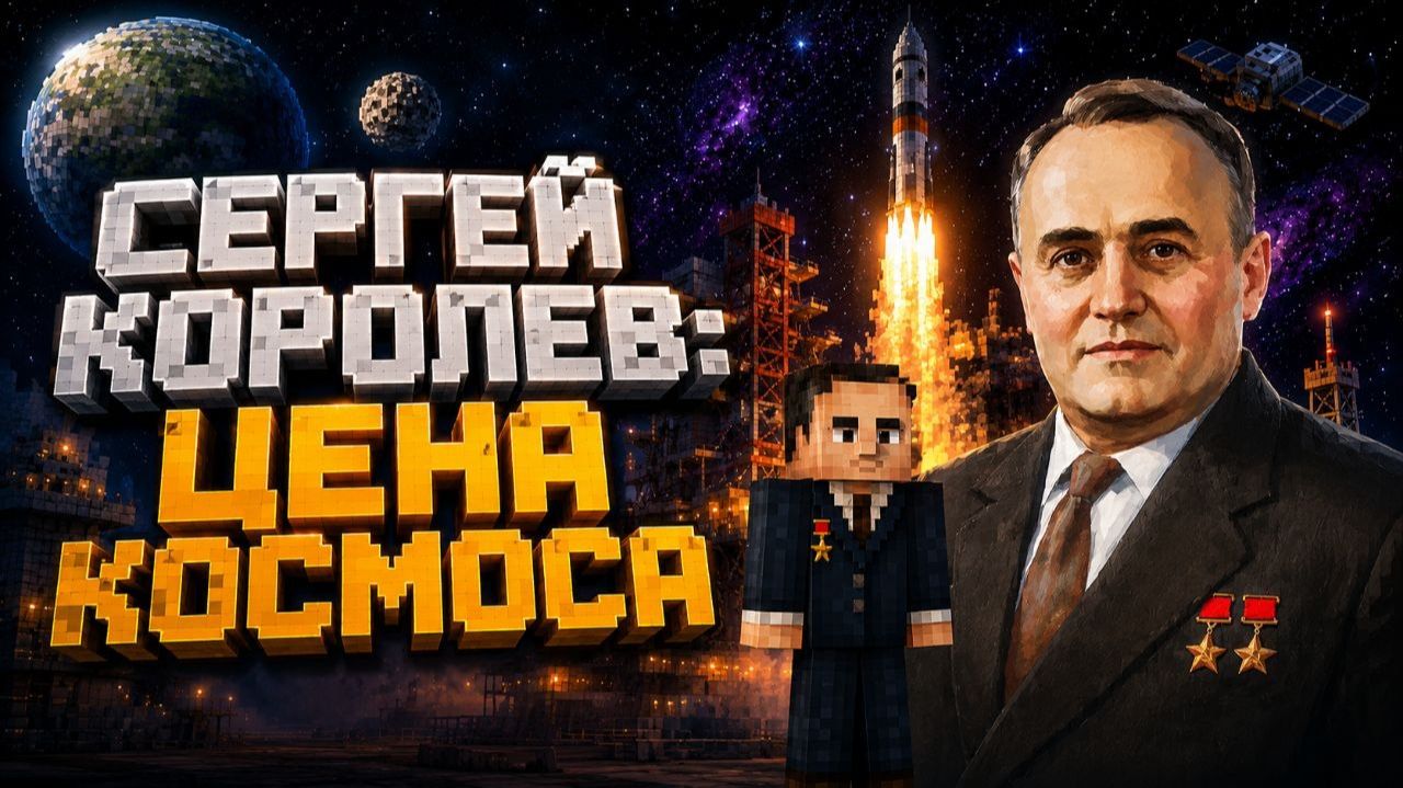 Сергей Королёв: цена космоса | Лекция в Minecraft | MindCube Академия