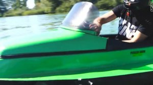 КОЛЯСКА ОТ МОТОЦИКЛА ВАЛИТ ПО ВОДЕ,Лодка своими руками