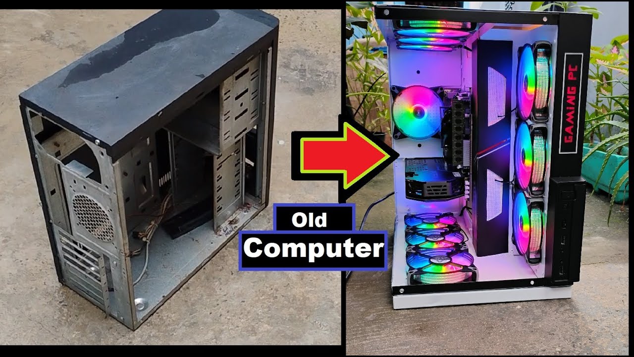 Old Computer Restoration Pc modding / моддинг корпуса пк смотреть онлайн