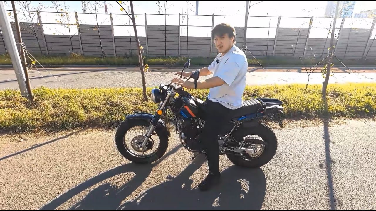 Мотоцикл SCOUT TW250. Краткий обзор. смотреть онлайн