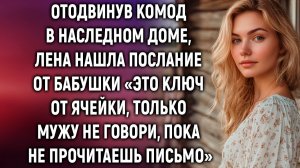 ИСТОРИИ ИЗ ЖИЗНИ|Отодвинув комод в наследном доме, Лена|РЕАЛЬНЫЕ ИСТОРИИ|ЖИЗНЕННЫЕ ИСТОРИИ