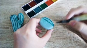 Как сделать декоративный кактус // DIY decorative cactus//Мечтай, учись, твори.
