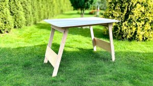 A SIMPLE Folding TABLE DIY!!! Самый ПРОСТОЙ складной СТОЛ!