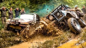 ПСИХ НА SUBARU ПРОТИВ УАЗ И Land Rover Кто УТОНЕТ в грязи ПЕРВЫМ на бездорожье?