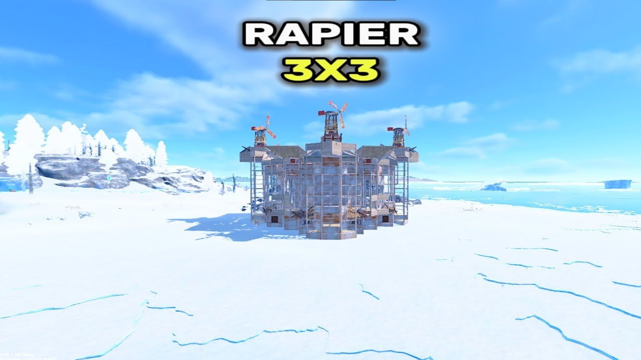 RAPIER 3X3•TRIO/QUAD BASE•OPENCORE•ANTI HEAD•RUSTBASE 2025