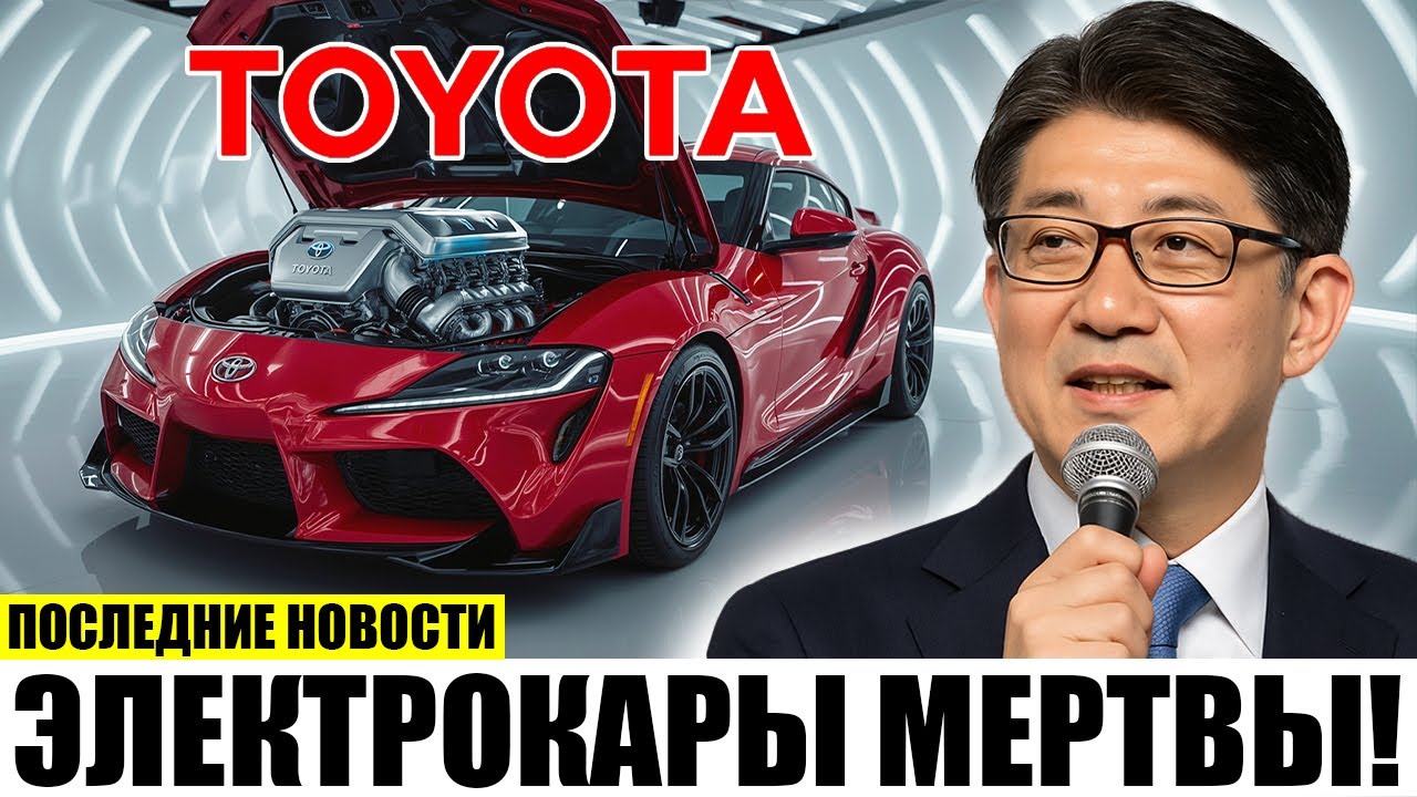 Глава Toyota: водородный мотор потрясёт весь рынок EV! смотреть онлайн