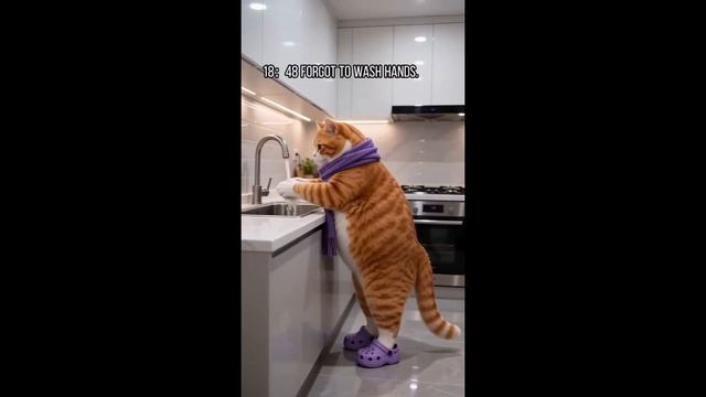 Прикольная жизнь рыжего котика из ей нейросети смотреть онлайн