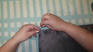 Петелька для штор, полотенце и тд, своими руками.