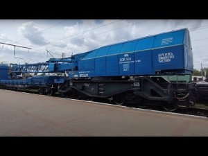 Железнодорожные краны ЕДК-500, ЕДК-1000, ЕДК-2000 и генераторный вагон - Ukraine 2024
