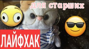 Лайфхаки для старших от Кристины. /басик/лили/игры