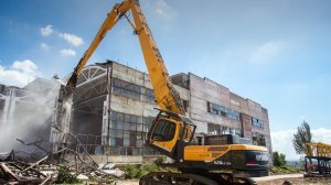 Подборка. Снос сооружений экскаватором|Demolition of structures with an excavator