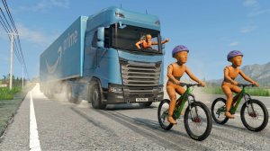 ОТЕЦ КУПИЛ БРАТЬЯМ ВЕЛОСИПЕДЫ, НО ЭТО БЫЛО ЕГО ОШИБКОЙ | BeamNG.drive