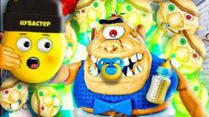 СБЕГИ ОТ ЦИКЛОПА МАЛЫША в ROBLOX!