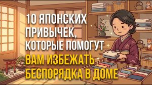 10 Японских Привычек Для Идеального Порядка в Доме