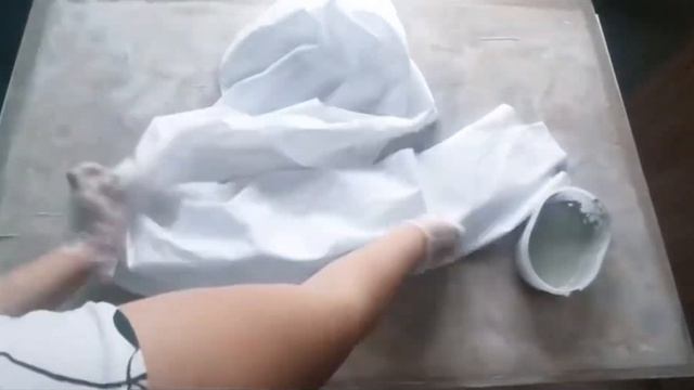 Процессы создания абстрактных фактурных картин