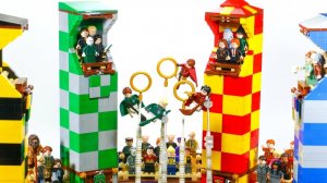 МАССОВЫЙ LEGO Harry Potter MOC⎜Полный тур!