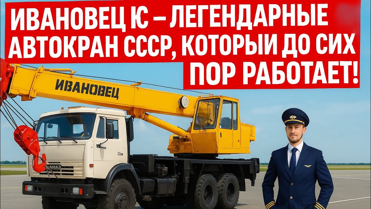 🔥 SEO ШОКИРУЮЩИЙ TITLE😱 ИВАНОВЕЦ КС ЛЕГЕНДАРНЫЙ АВТОКРАН СССР, КОТОРЫЙ ДО СИХ ПОР РАБОТАЕТ 1 МИНУТА смотреть онлайн