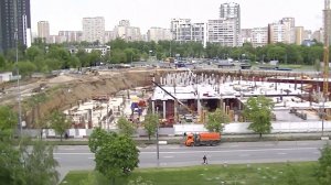 Стройка ТПУ и Метро «Селигерская», 27 мая 2020 года
