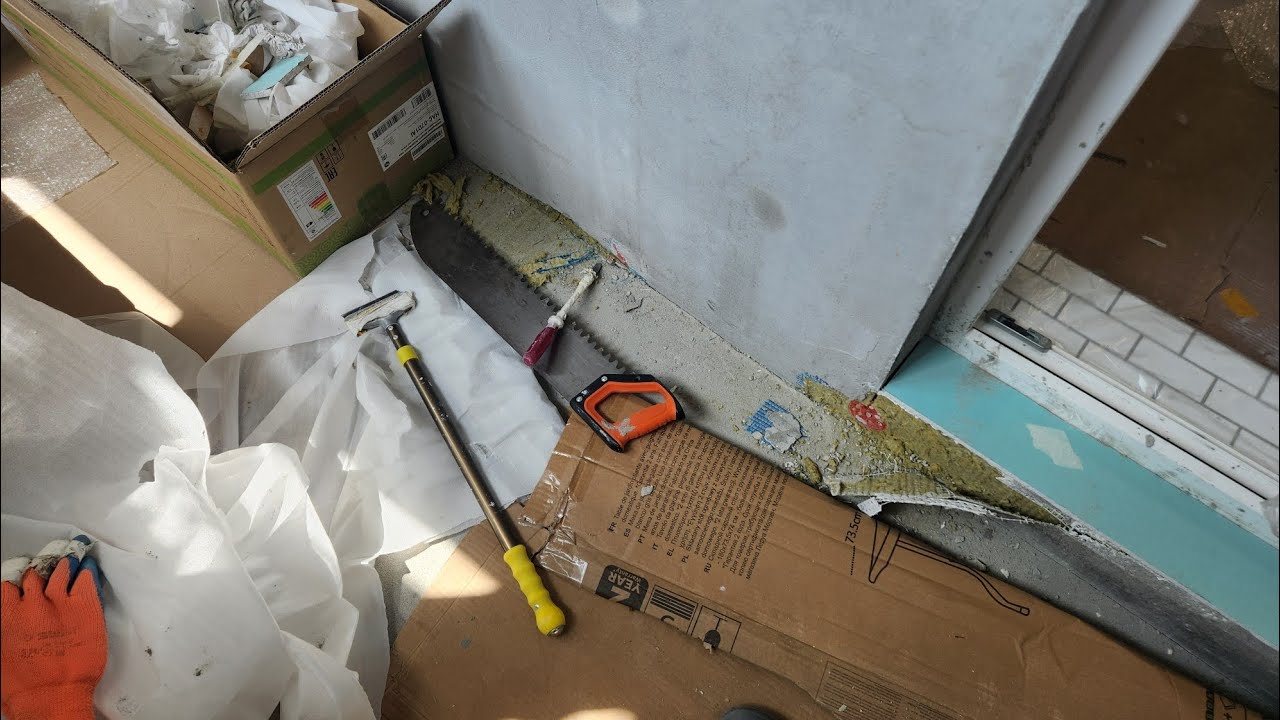 Балкон отделка часть 28 #repair #loft #loftdesign #loftproject #ремонтквартир #лофтстиль смотреть онлайн