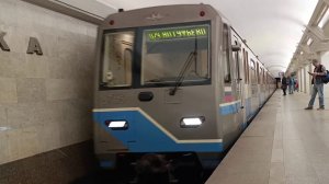 Метро Москвы большая очень красивая подборка проезд поезда | Столица России лучший метрополитен