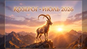 Гороскоп для Козерога на июль 2026: когда личные границы создают истинную близость