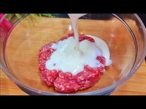Стакан КЕФИРА и ФАРШ! Готовлю уже много лет ВМЕСТО ПИРОЖКОВ с мясом для перекуса. Век живи век учись