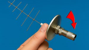 Антенна из подручных материалов ⚡📡 Выглядит как заводская! 🤯