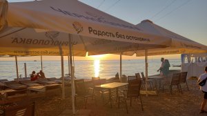 Черное МОРЕ ☀️🌊 ЗАКАТ и Шум Прибоя г.Анапа