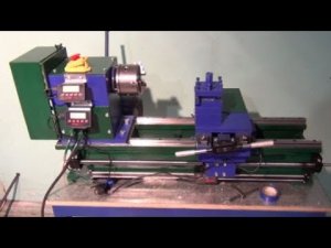 Круче чем завод точность одна сотка. DIY lathe