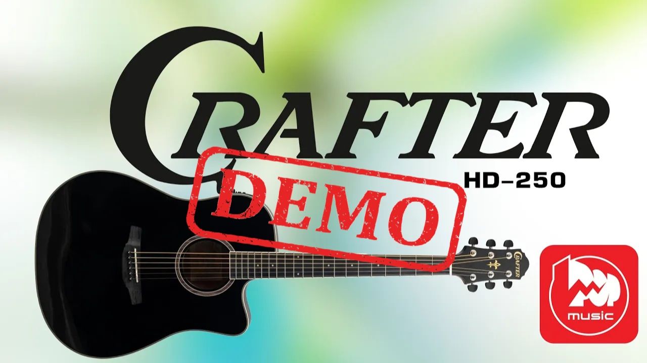 Слушаем звучание CRAFTER HD-250 CE - демо