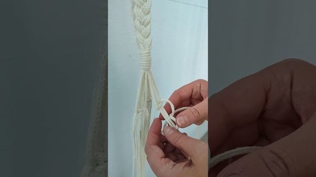 Мастер класс Сумка авоська для бутылки в технике макраме / Master class macrame mesh bottle bag смотреть онлайн