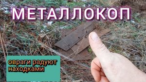 МЕТАЛЛОКОП , посадки и овраги радуют находками #1
