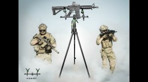 Опора-подставка-сошка-тренога для стрельбы из оружия FIERYDEER Tripod Generation 3
